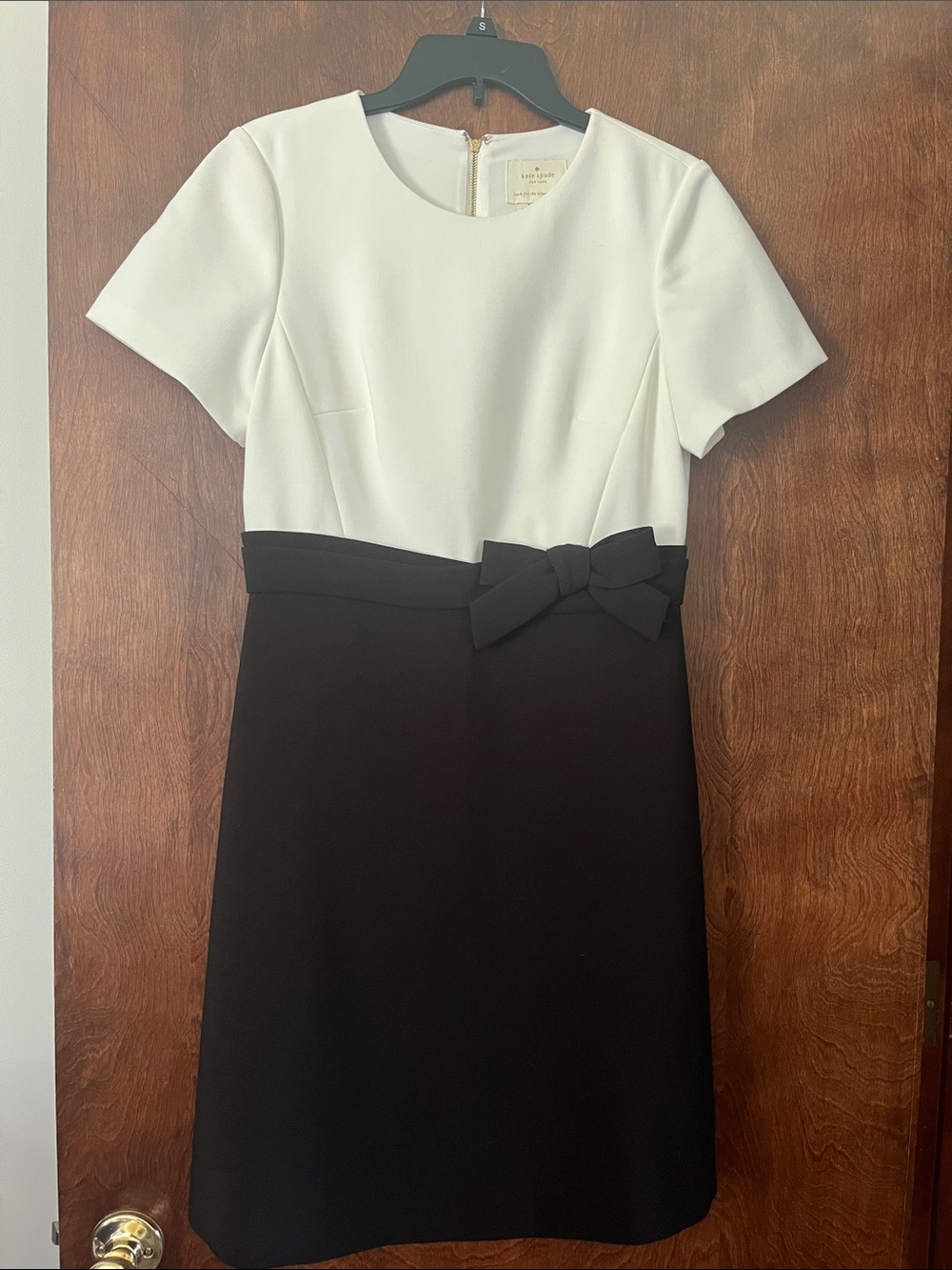 Kate Spade Black and White Bow Dress